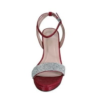 Maria Žene izuzetno široke širine Zapanjujuća kaine na remenu za zabavu Drvane sandale s potpeticama
