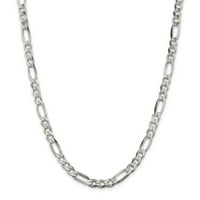 Prekrasan lanac Figaro od srebra