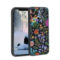 Botanički-Magic-Forest - inspiriran prirodom-sjajni - tvrdi telefon za poklon za žene i muškarce, Mekani silikonski otporan na udarce-botanički-Magic-Forest-inspiriran