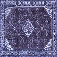 Tradicionalni tepisi u plavoj boji, kvadrat 7 stopa