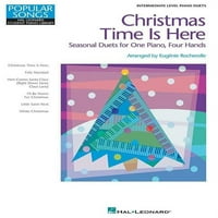 Studentska klavirska knjižnica Hal Leonarda: Božić je ovdje : serija popularnih pjesama klavir, ruke