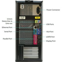 Obnovljeno HDD 760-Hdd1-stolno računalo s četverojezgrenim HDD-om, 4 GB RAM - a, HDD-om od 1 TB i HDD-om