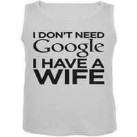 Ne treba mi Google, imam ženu, bijelu Mušku majicu-oh-oh-oh-oh-oh