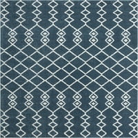 Dobro tkani cedar Geometrijski marokanska prostirka rešetkastih rešetki, siva