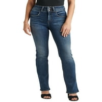 Tvrtka Silver Jeans. Ženske traperice visokog struka veličine struka 24-36