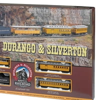 Vlakovi Durango i Silverton u mjerilu su spremni za pokretanje kompleta modela vlakova na električni pogon