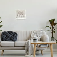 Studell prigušen geometrijski slon uzorak životinje i insekti slikati zidne plakete Umjetnički umjetnički art umjetnost