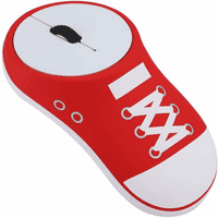 Bežični miš 2.4 inča mali prijenosni mobilni optički miš u obliku čizme s rezolucijom Bumble i Bumble prijemnikom za OS Bumble