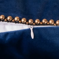 Phantoskop božićni praznični ukrasni jastuk s umetanjem, čestice podrezane serijom od baršuna, 18 18
