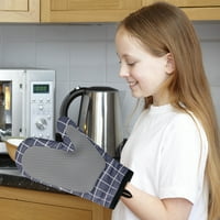 ; Kuhinja kuhinjske rukavice za kuhanje u mikrovalnoj pećnici prostirka za rukavice za lonac pribor za zaštitu od topline za mikrovalnu