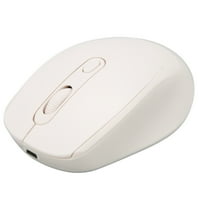 Miš za prijenosno računalo, bežični miš s razmakom od tisuću za dom, za putovanja, za ured bijeli