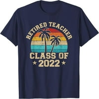 Majica s prikazom stabla umirovljenog učitelja razreda umirovljenika