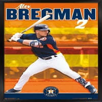 Houston Astros - Zidni plakat Ale Bregman, 14.725 22.375