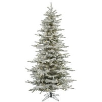 Umjetno božićno drvce od 7,5 ' inča, čisto bijela LED svjetla s jednim oblikom