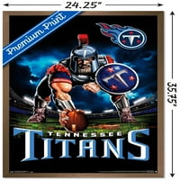 Tennessee Titans - Poster Point Stace Wall, 22.375 34