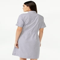Besplatna montaža haljina za žensku košulju s kratkim rukavima