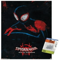 Spider-Man-u Spider-Verse - zidni plakat u sjeni s drvenim magnetskim okvirom, 22.375 34