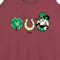 Disnei značke s Mikijem St. Patrickom-Ženski dres s trakom za trčanje