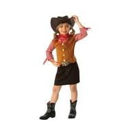 Girl Gun Slinger Cowgirl Halloween kostim