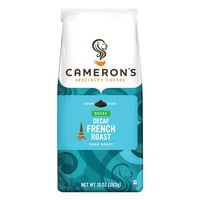 Cameron's Decuf French Pečena 10oz torba s mljevenim ventilom