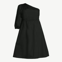 Scoop Women's One rame poprilin midi haljina, veličine xs-xxl