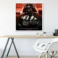 Zidni poster Ratovi zvijezda: Povratak Jedija - Darth Vader, uokviren 22.37534