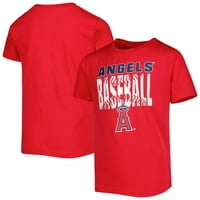 Majica za mlade Red Los Angeles Angels