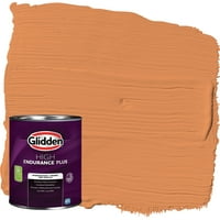 Unutarnja boja za glidged hep + temeljna torta od mrkve narančaste, ravne, četvrtine