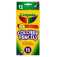 Olovke u boji u boji, boje u kutiji, Set kutija