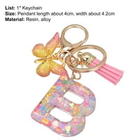 privjesak za ključeve leptir Ženski kompaktni dugotrajni ukras za torbu s privjeskom za ključeve, privjesak za ključeve