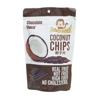 Hrskavi kokosov čips s okusom čokolade 1 oz