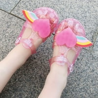 Sandale za malu djecu, Dječje cipele Cipele za malu djecu za djevojčice slatke boje voćnog želea s otvorenim neklizajućim mekim potplatom