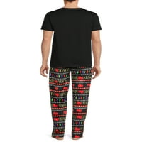 Muška Pidžama Odjeća za muškarce s grafičkom majicom i hlačama, veličine od 2 do 2 inča