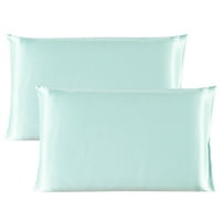 Jedinstvene ponude set jastuka od svilenih svilenih maramika od 2, standardna veličina