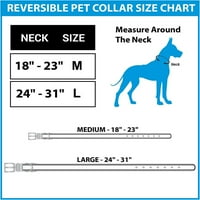 Kućni ljubimci prvi Baltimore Ravens Reverzibilni ogrnik Reverzibilni NFL Dog Collar Premium dvostrani ovratnik za kućne ljubimce