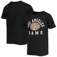 Mlada crna nogometna majica Los Angeles Rams