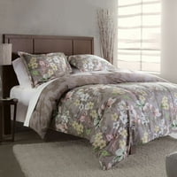 Podijelite kućne mode Natalie Bedding Comforter set, siva