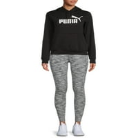 Puma Women's Essentials Fleece Logo Hoodie