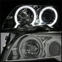 Spyder, BMW E 3-Series 04 - Проекторная lampe DR - Samo za halogene model - Led halo - Dim - Visoka H (Inc Pogodan za odabir: 2004