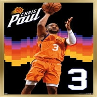 Phoeni Suns - plakat Chris Paul Wall, 14.725 22.375