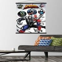 - Spider-Man: maksimalni otrov-Zidni plakat - kolaž s magnetskim okvirom, 22.375 34