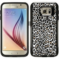 Leopard White Design na slučaju Series Series za Samsung Galaxy S6