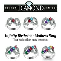 Nana Infinity Majke za odrasle zvone 1 do kamenja ženke majke Dan poklon - 10k bijeli - veličine kamena 2