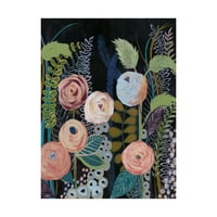 Zaštitni znak likovne umjetnosti 'Razdvajanje cvjetova I' platna Art by Grace Popp