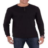 Muška majica s mekim dvostrukim pletenim majicama s dugim rukavima, do veličine 5 inča