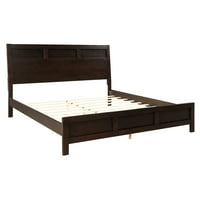 Klasični krevet na platformi bez opruga; okvir kreveta od punog bora s drvenim letvicama veličine;
