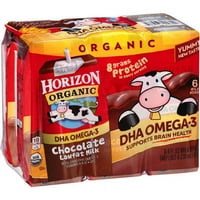 Horizon mlijeko 1% čokolada dha asep 6pk, pakiranje
