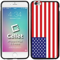 Cellet TPU proguard slučaj s američkom zastavom za iPhone Plus