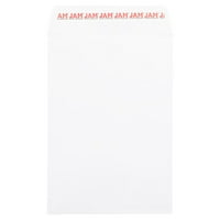 Papir Open End Katalog komercijalne omotnice s oguljivanjem i zatvaranjem brtve, bijela, rasuta 250 kutija