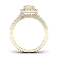Zaručnički prsten od dijamanta od 34 karata u 10K žutom zlatu